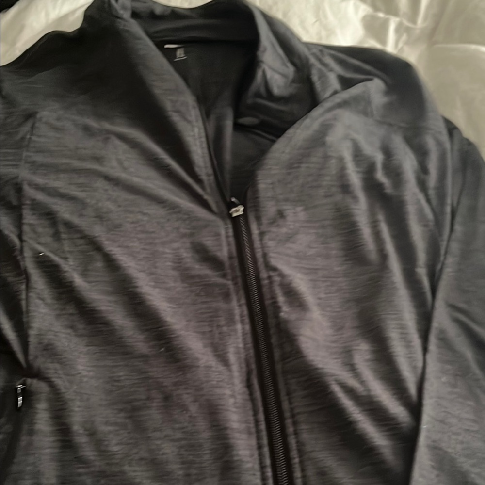 Black Zip-Up Jacket